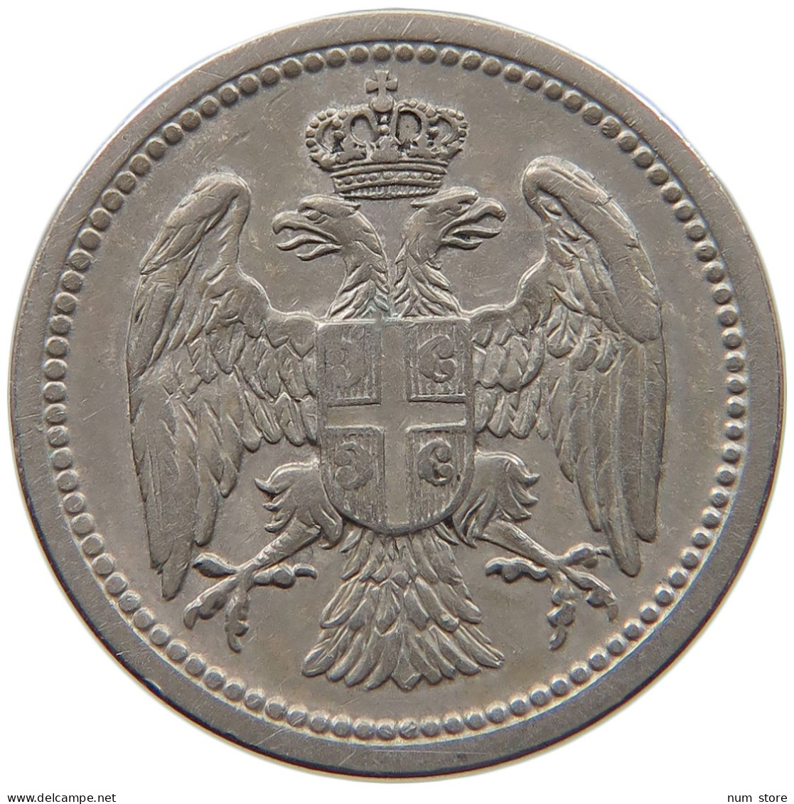 SERBIA 10 PARA 1912 Petar I. (1903-1918) #c006 0471 - Serbien