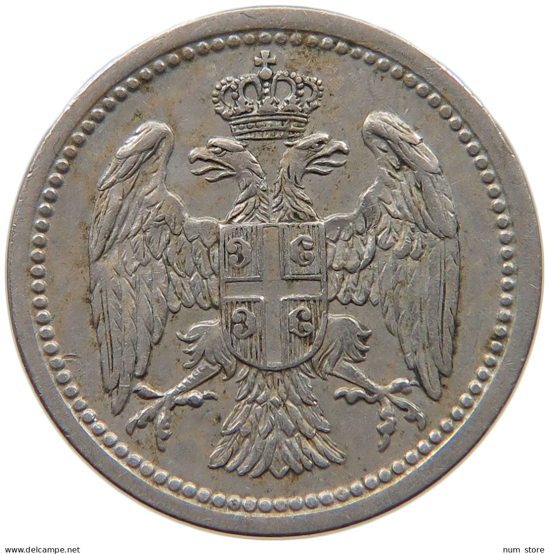 SERBIA 10 PARA 1912 Petar I. (1903-1918) #c006 0307 - Serbia