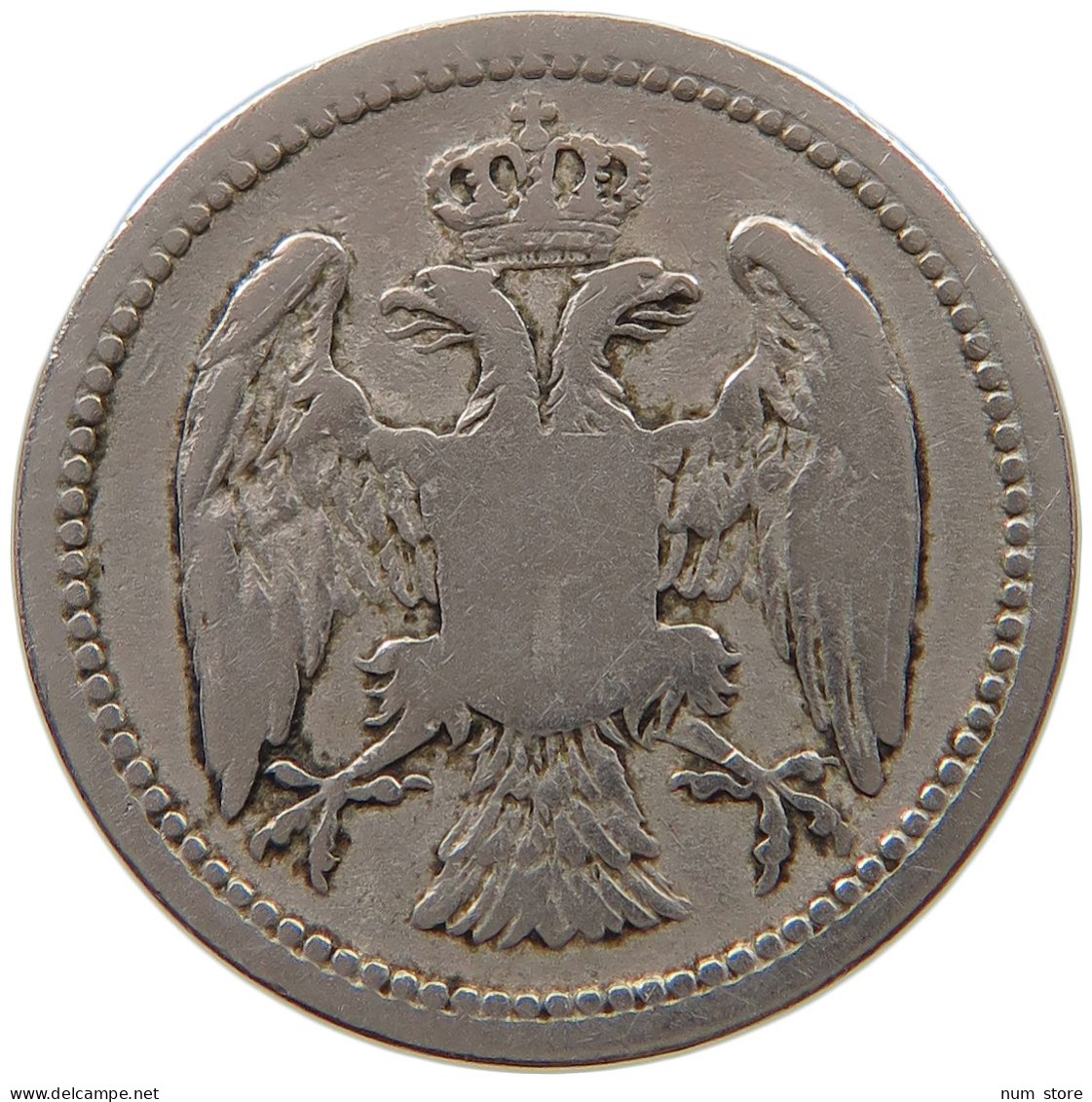 SERBIA 10 PARA 1884 Milan I. (1882-1889) #a046 0529 - Serbie