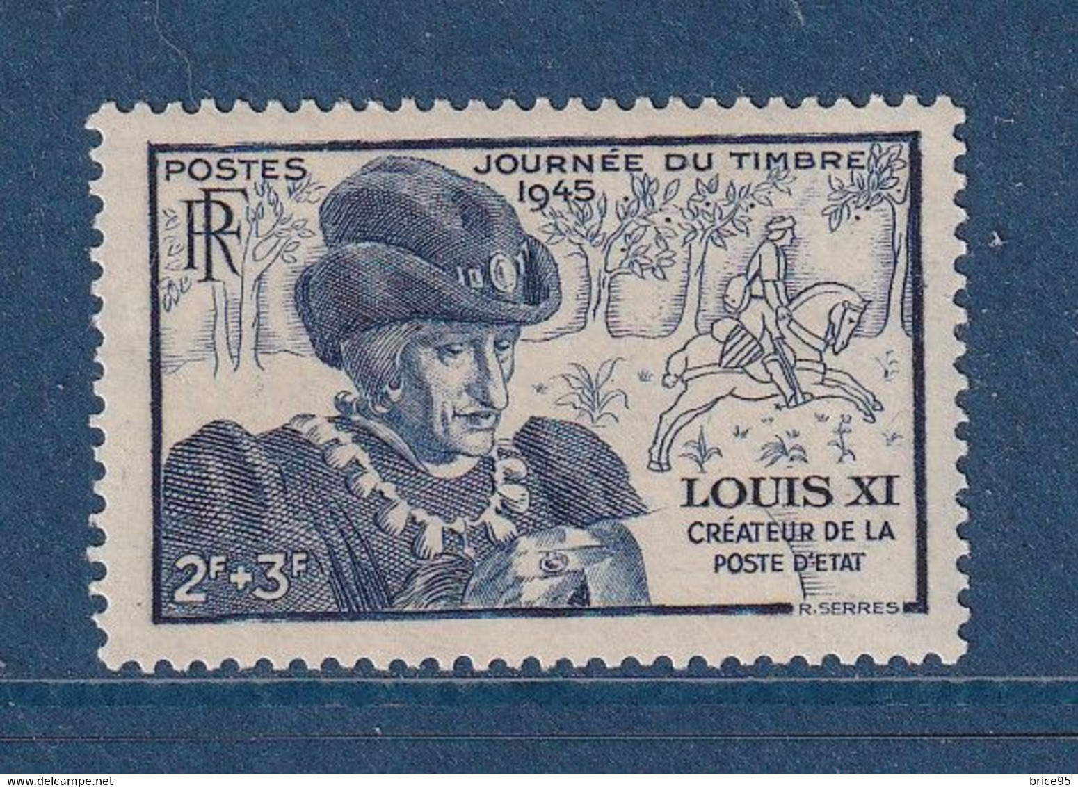 France - YT Nº 743 ** - Neuf Sans Charnière - 1945 - Unused Stamps