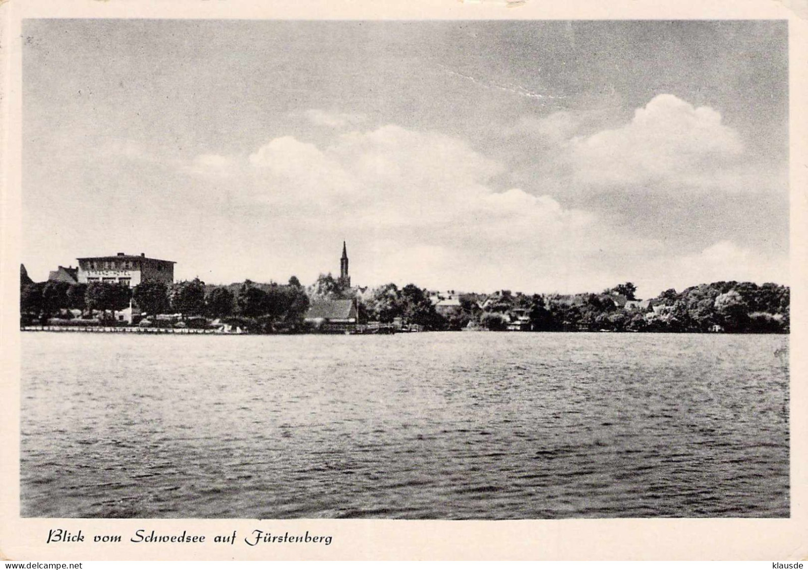 Blick Vom Schwedtsee Auf Fürstenberg Gel.194? - Fürstenberg