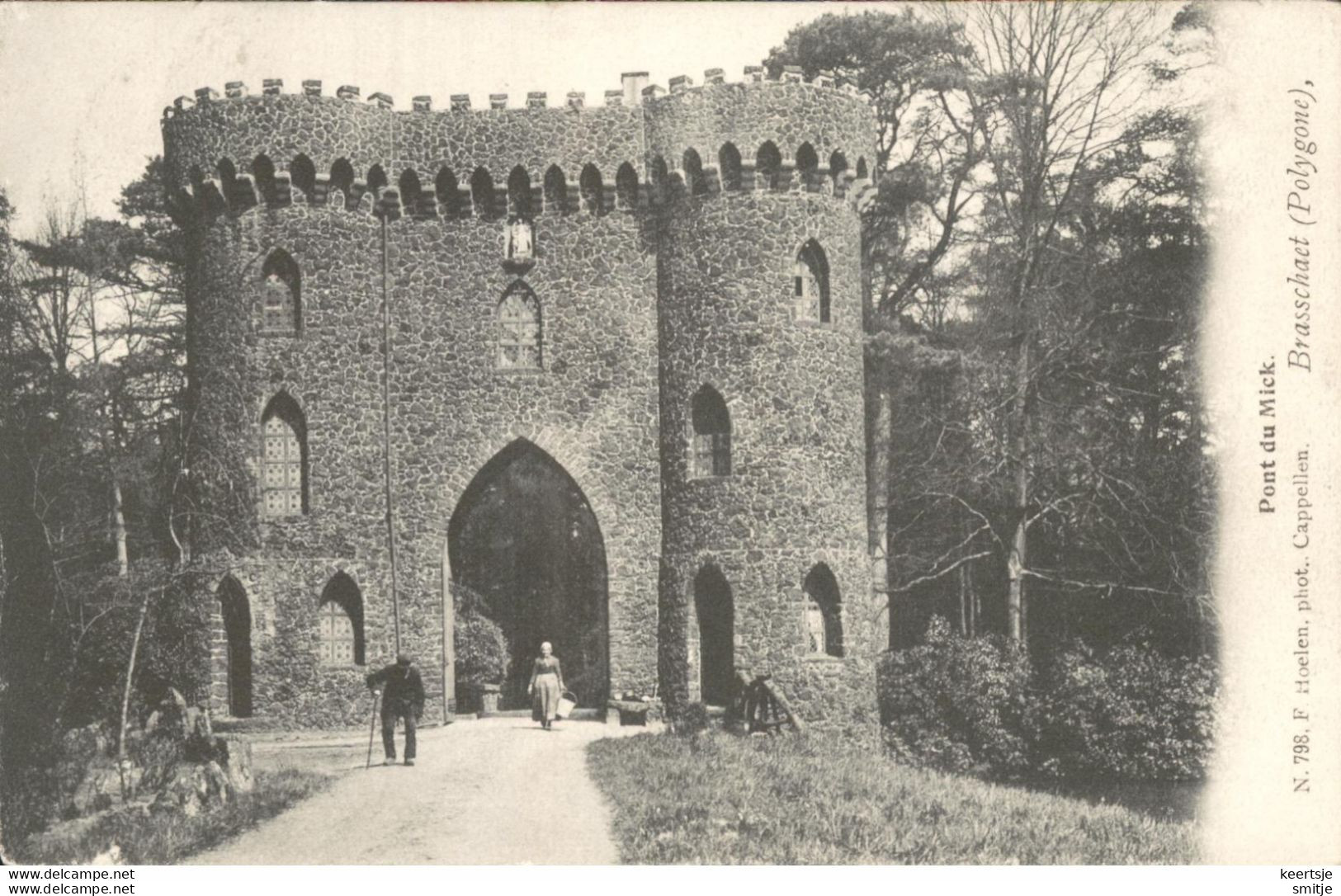 BRASSCHAAT POLYGONE 1905 PONT DU MICK - CHATEAU DU MICK - HOELEN KAPELLEN 798 - Brasschaat