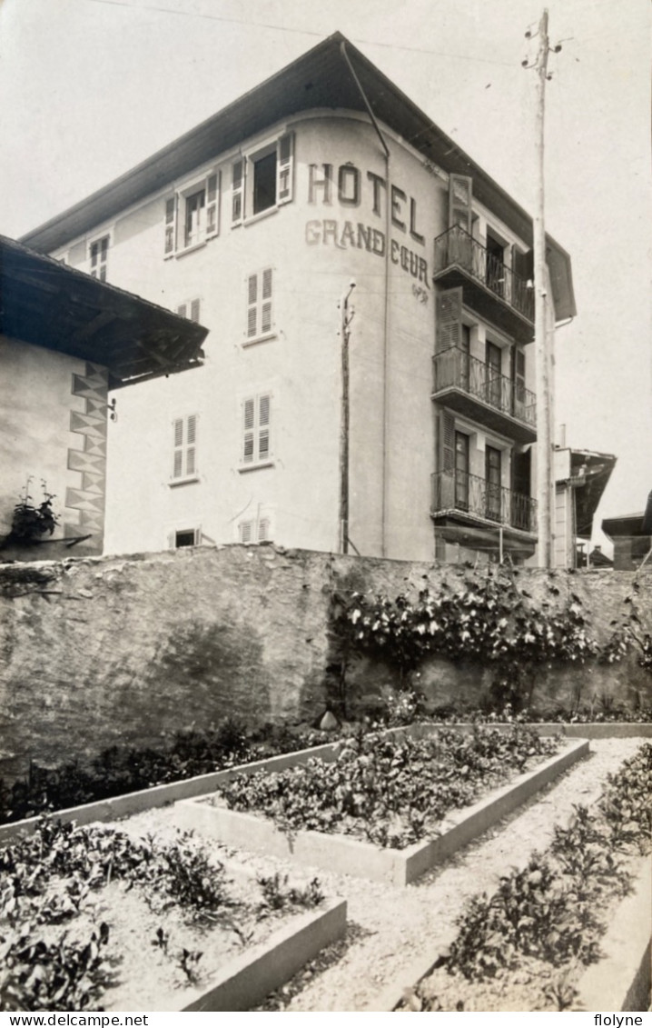 Albertville - Carte Photo - Hôtel GRAND CŒUR COEUR - Albertville