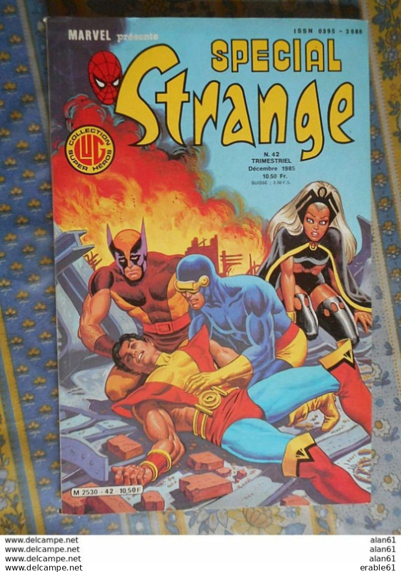 SPECIAL STRANGE N° 38 MARVEL LUG SUPER HEROS Parfait état - Strange