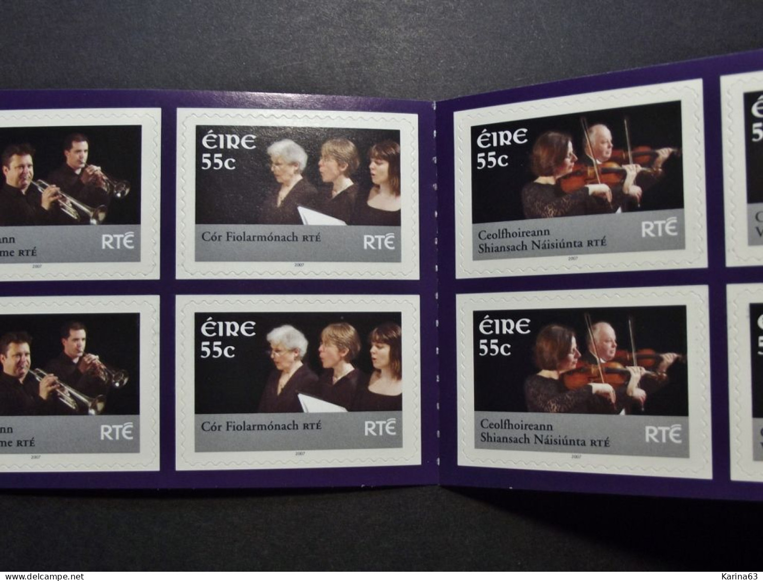 Ireland - Irelande - Eire - 2007 - ( 10 Values ) - Musicians Of National Television And Radio - RTE - MNH - Booklets