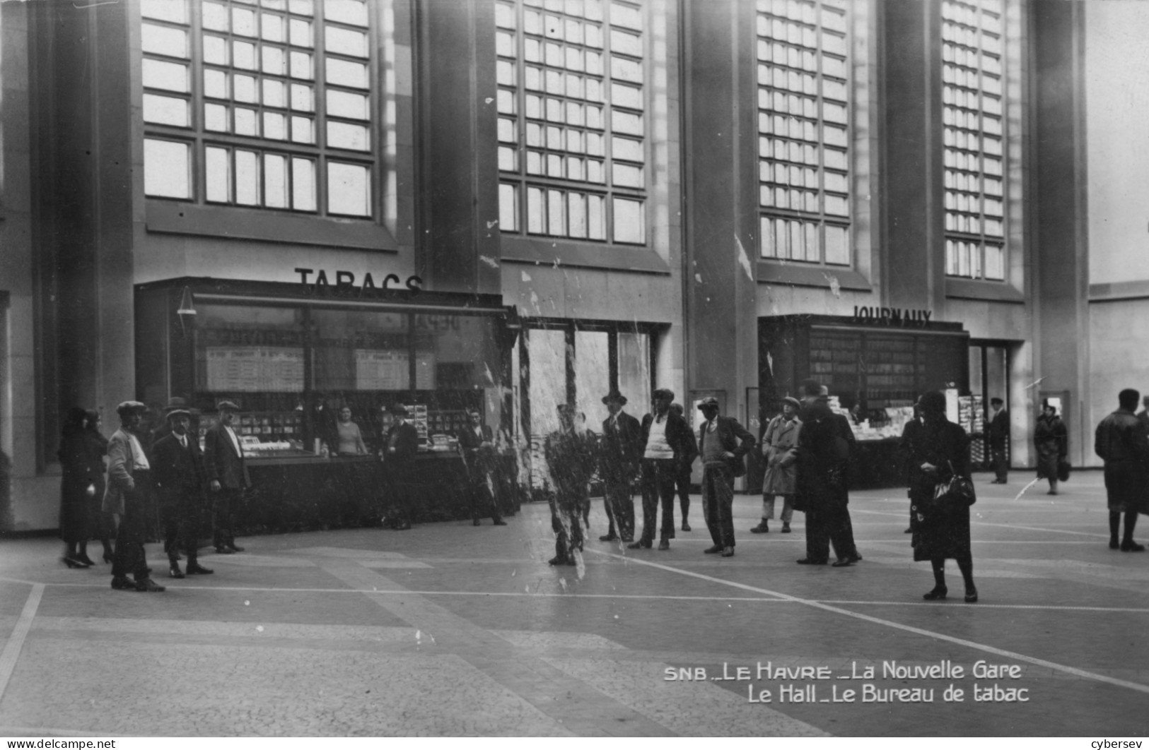 LE HAVRE - La Nouvelle Gare - Le Hall - Le Bureau De Tabac - Animé - Gare