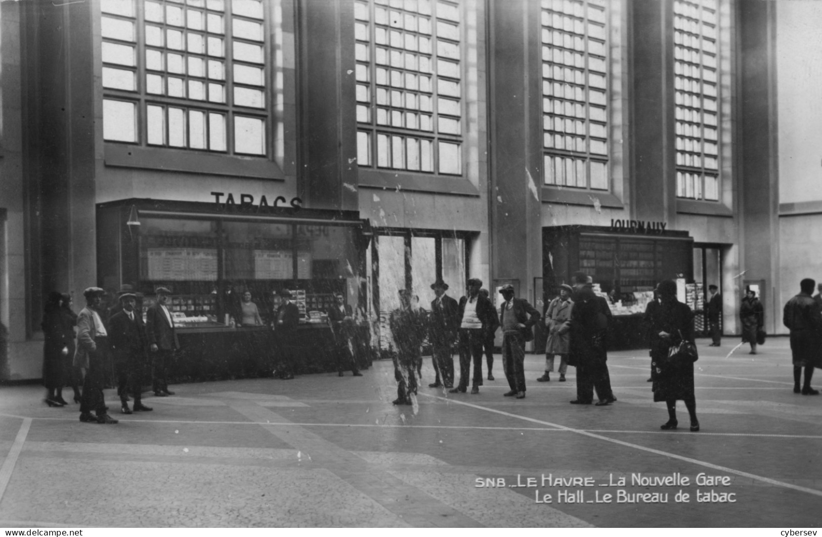 LE HAVRE - La Nouvelle Gare - Le Hall - Le Bureau De Tabac - Animé - Stazioni