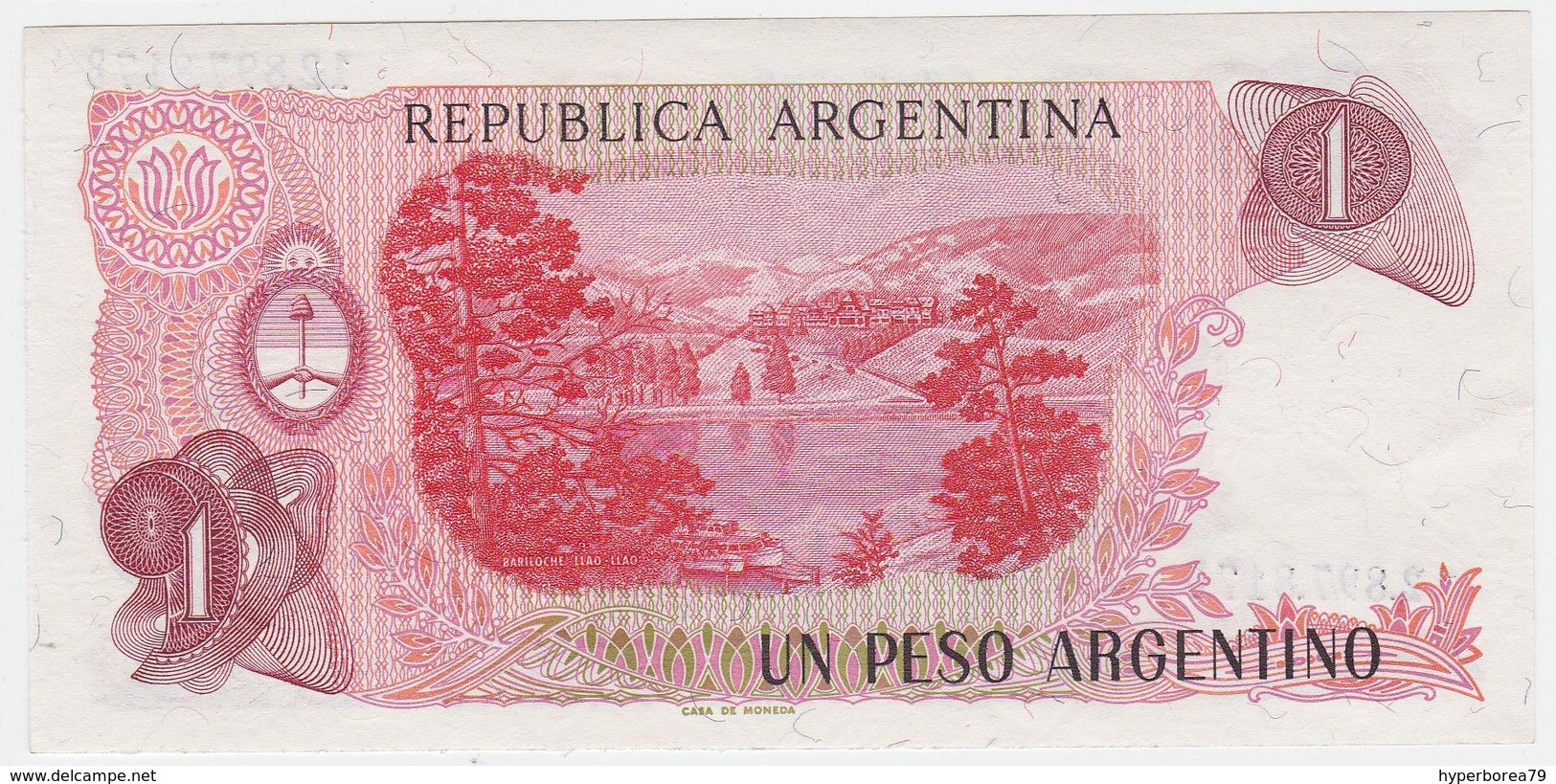 Argentina P 311 - 1 Peso Argentino 1983 1985 - AUNC - Argentine