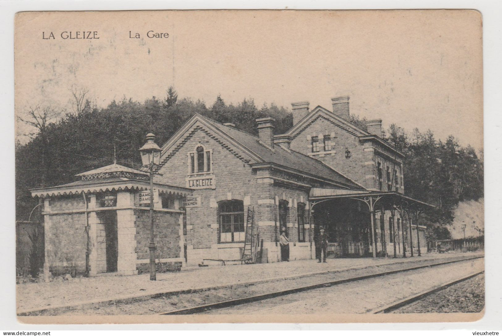 STOUMONT  LA GLEIZE  Gare Train Trein Statie Bahnhof - Stoumont