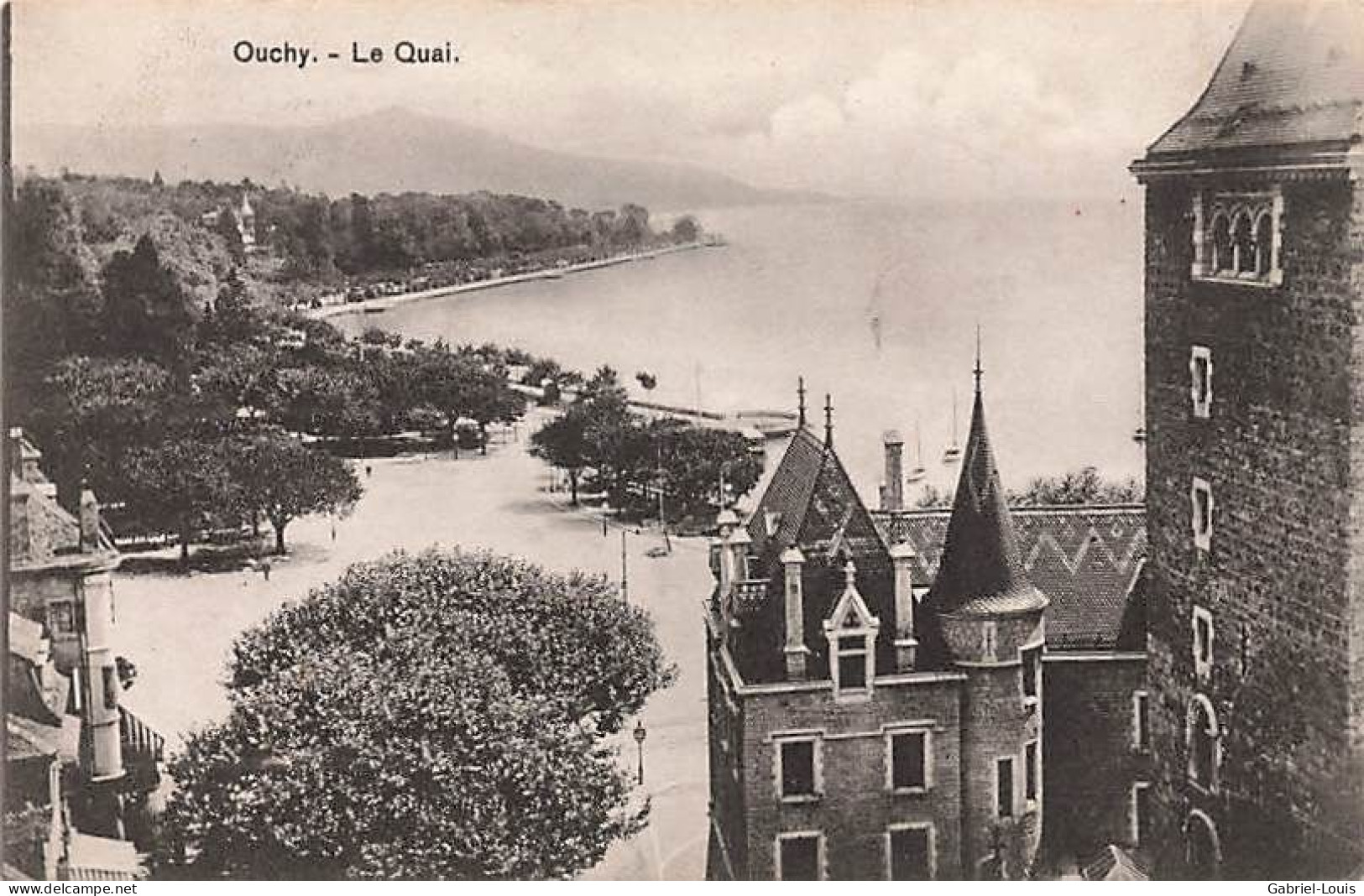 Ouchy Le Quai 1908 Lausanne - Lausanne