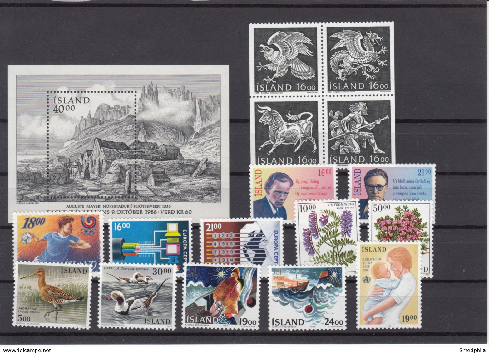 Iceland 1988 - Full Year MNH ** - Full Years