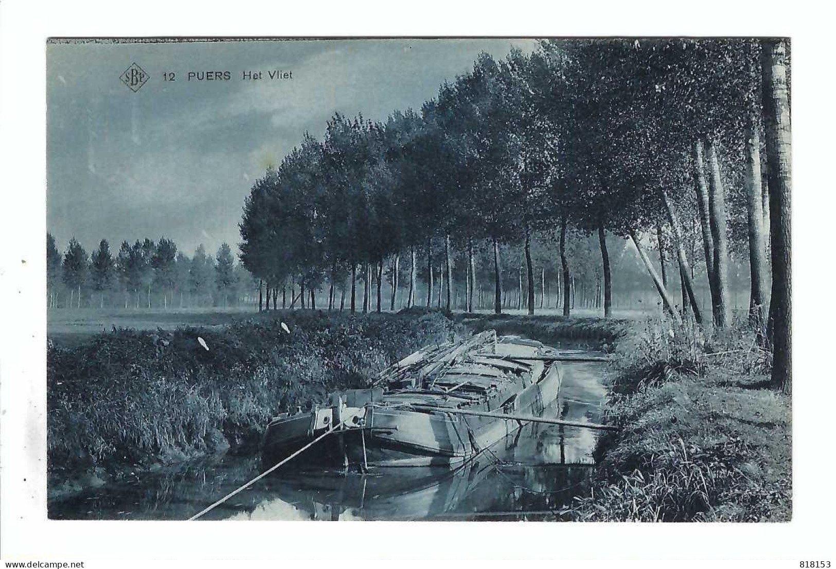 Puurs  12 PUERS  Het Vliet  SBP  1910 - Puurs