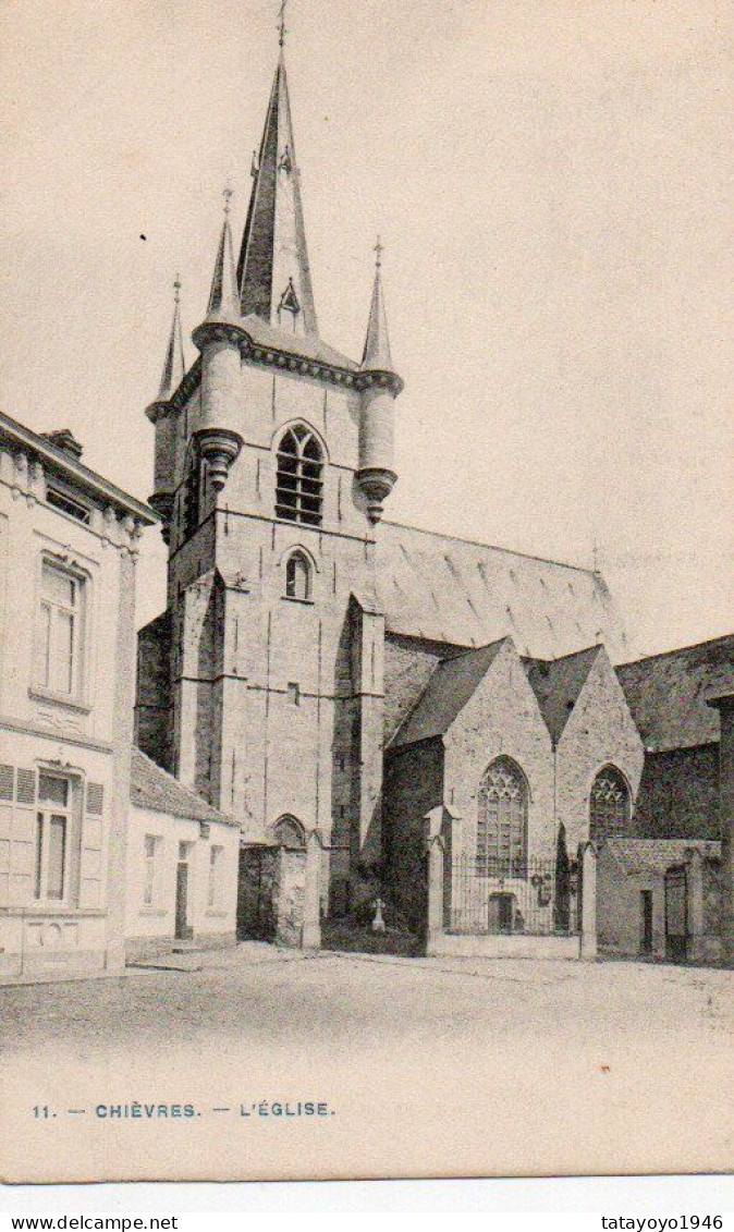 CHIEVRES  L'église   N'a Pas Circulé - Chièvres