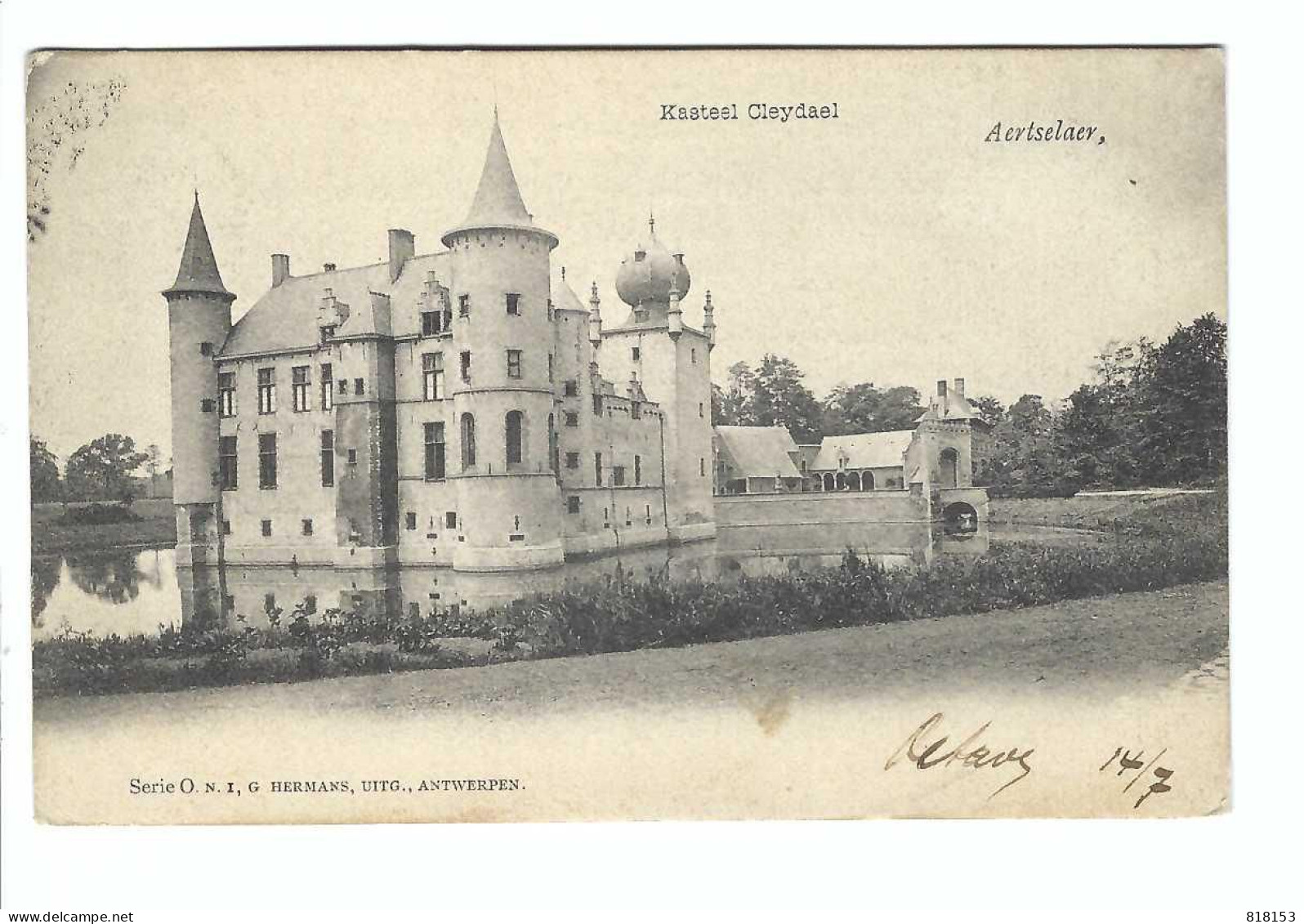 Aartselaar   Aertselaer   Kasteel Cleydael   1904 - Aartselaar