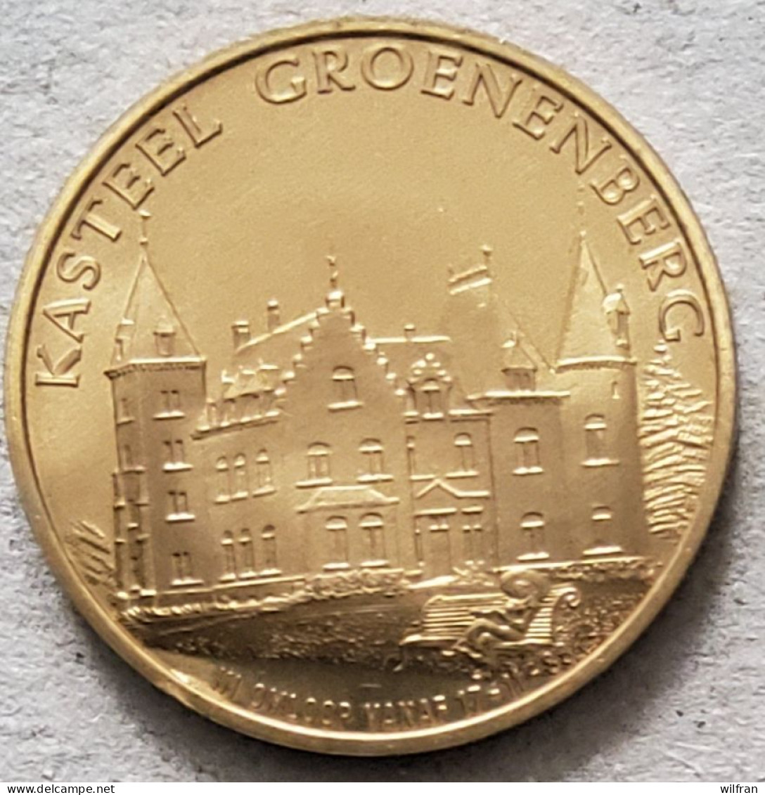 4348 Vz Kasteel Groenenberg - Kz Vlezenbeek 100 Vlaskes - Gemeindemünzmarken