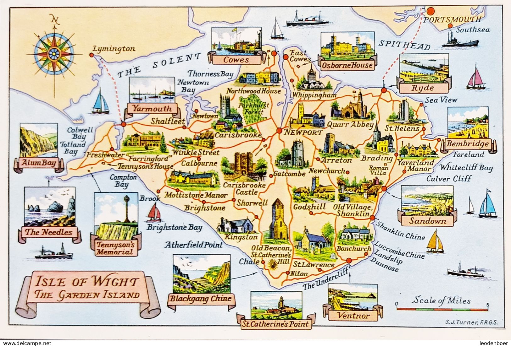 Isle Of Wight - The Garden Island - Andere & Zonder Classificatie