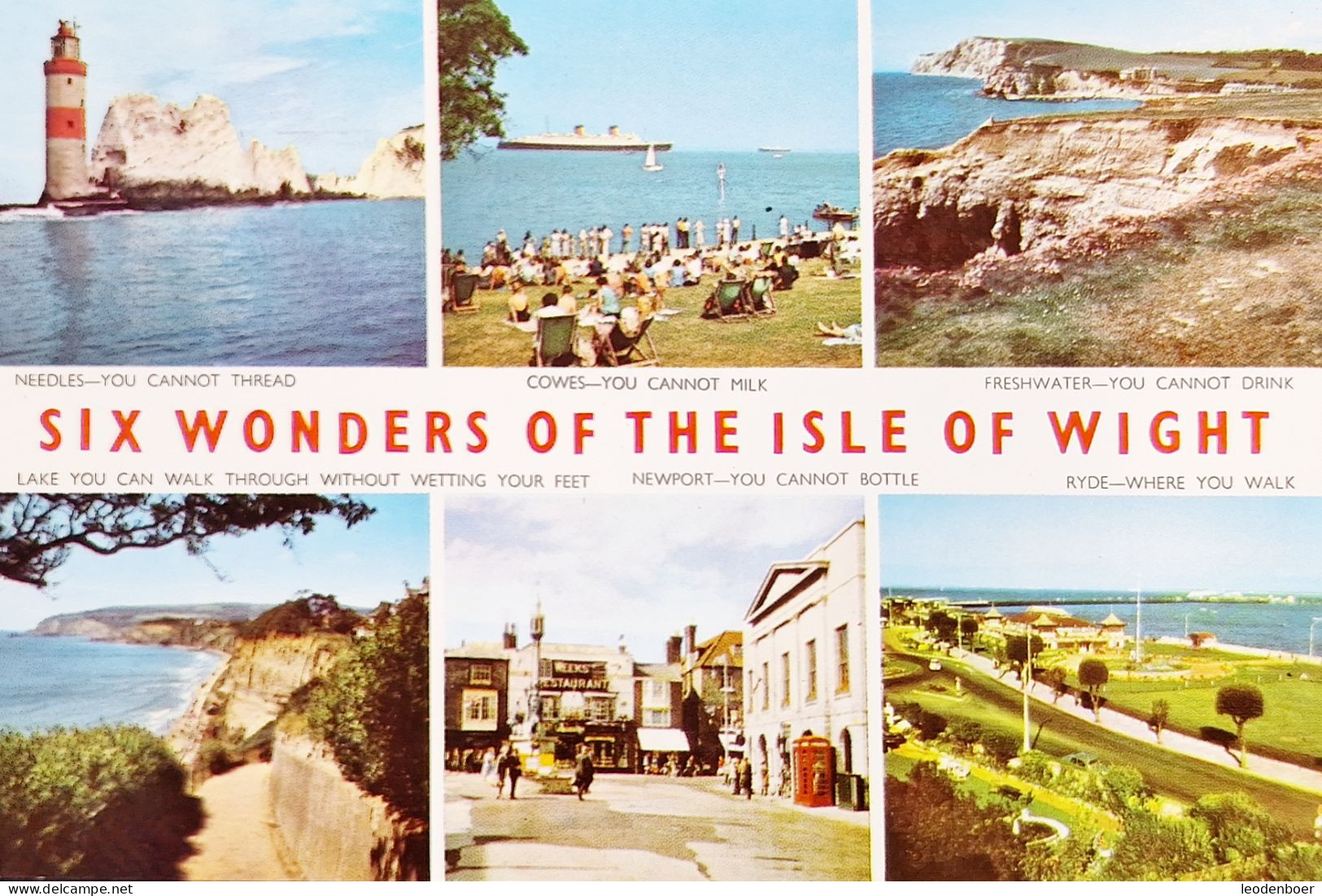 Isle Of Wight - Six Wonders - Autres & Non Classés