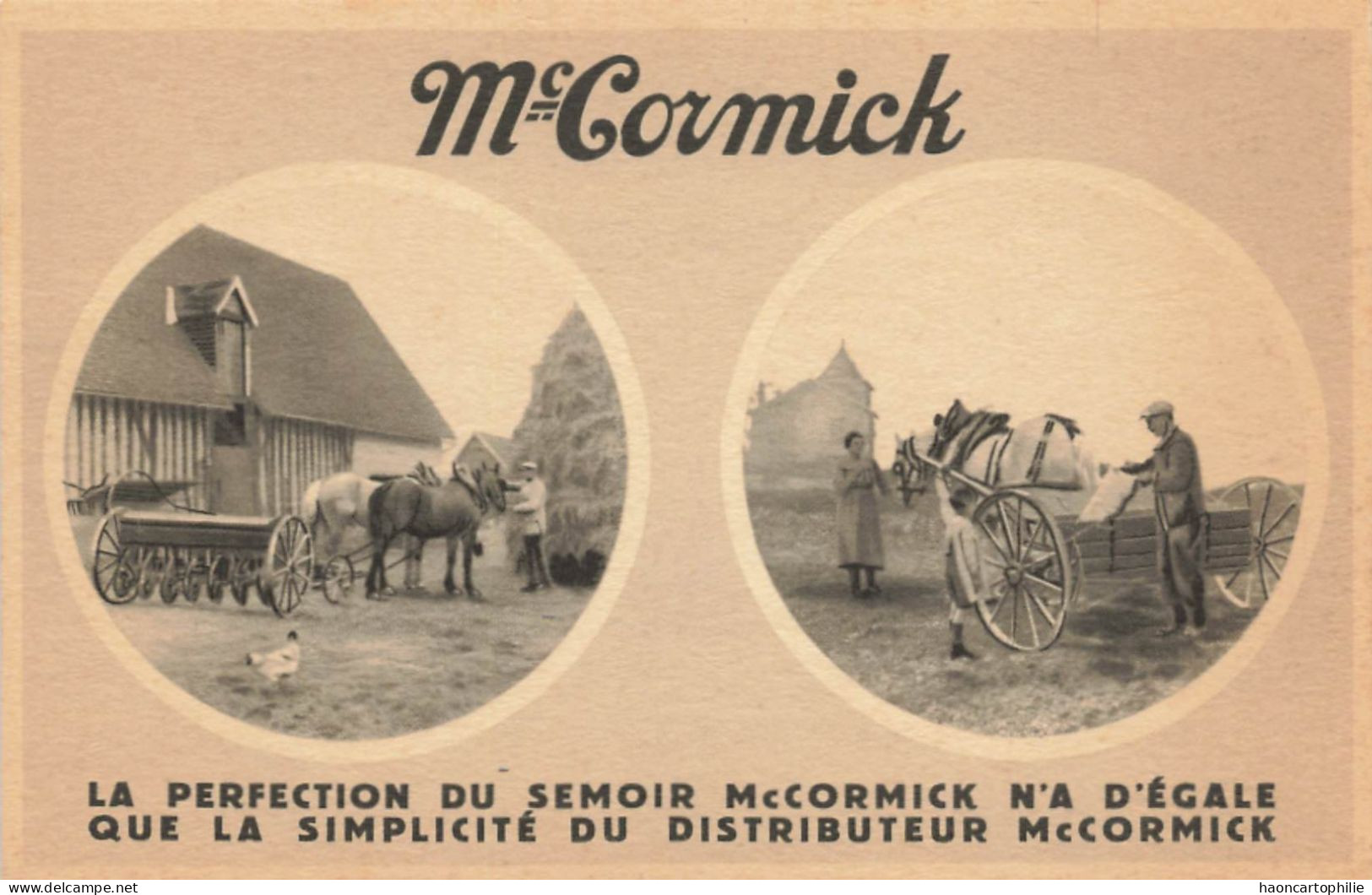 MC  Cormick Materiel Agricole - Tracteurs