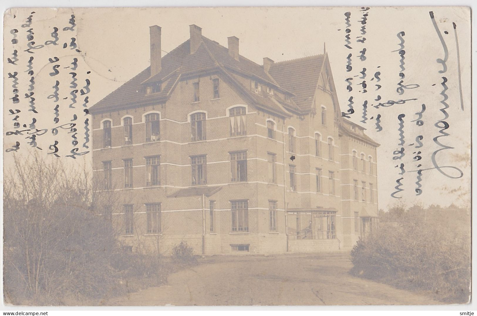 CAMP DE BRASSCHAAT 1919 MILITAIR - CARTE PHOTO - PAVILLON DES OFFICIERS AVIATEURS - Brasschaat