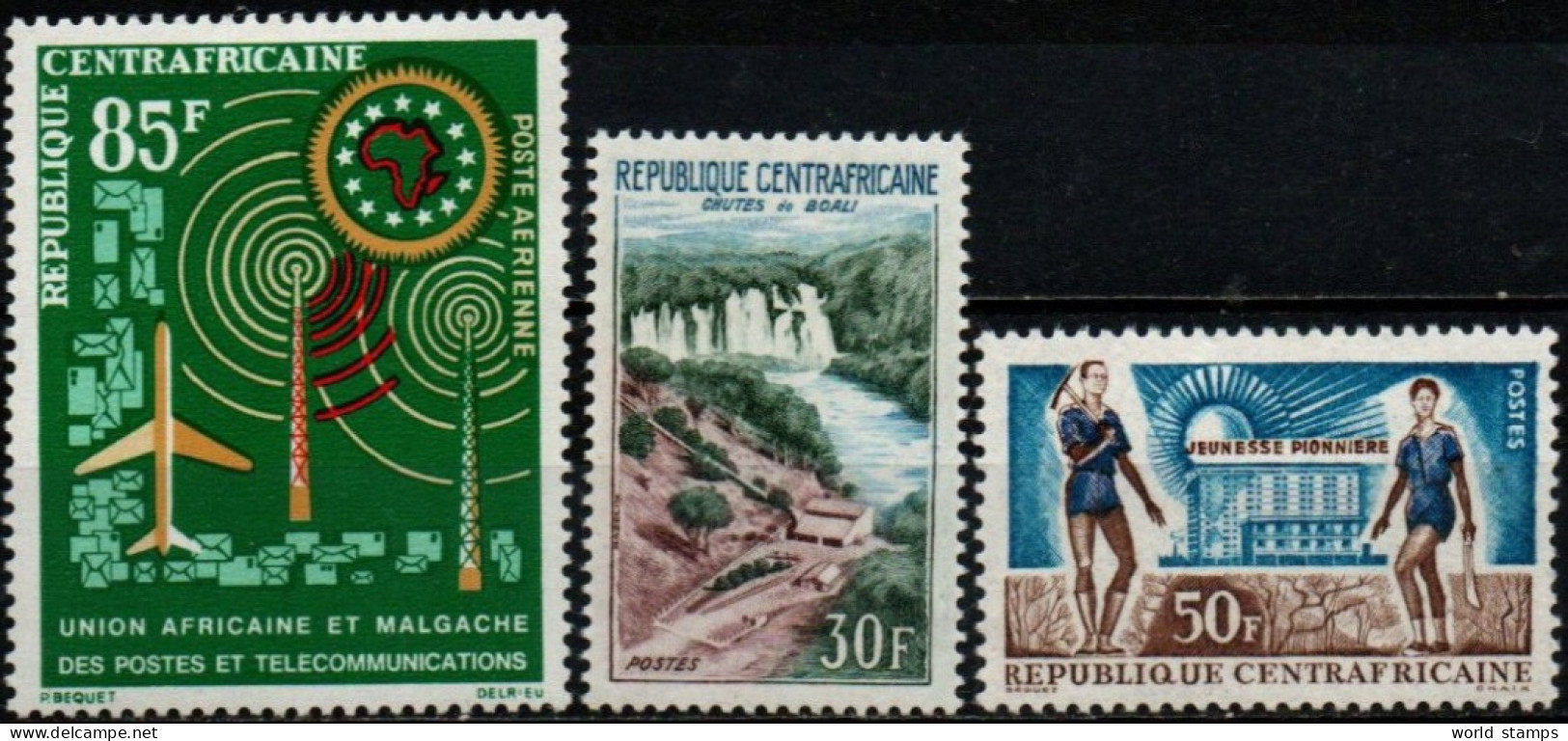CENTRAFRICAINE 1962-3 * - Centrafricaine (République)