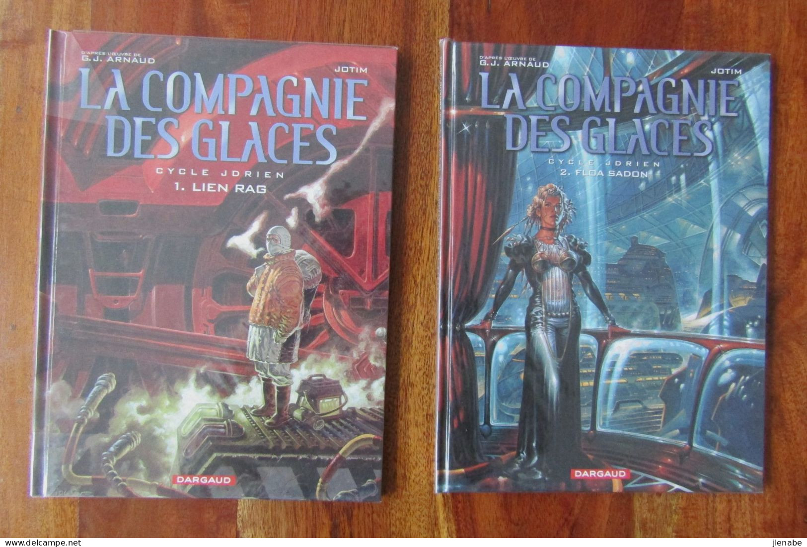 Compagnie Des Glaces ( La ) Tomes 1 EO ( Dédicacée ) Et 2 EO - Dediche