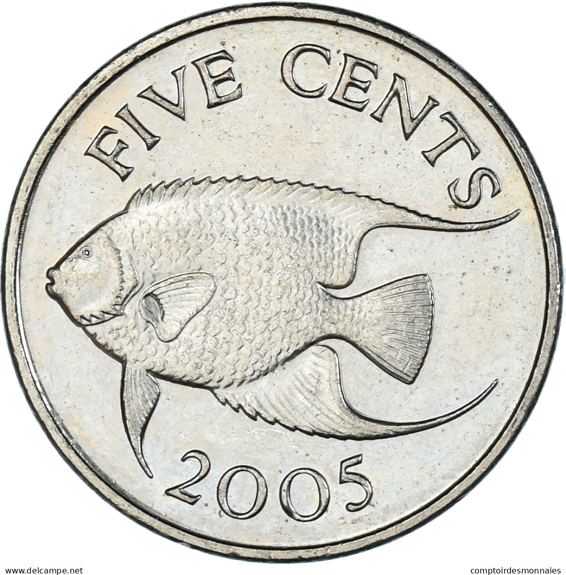 Monnaie, Bermudes, 5 Cents, 2005 - Bermudas