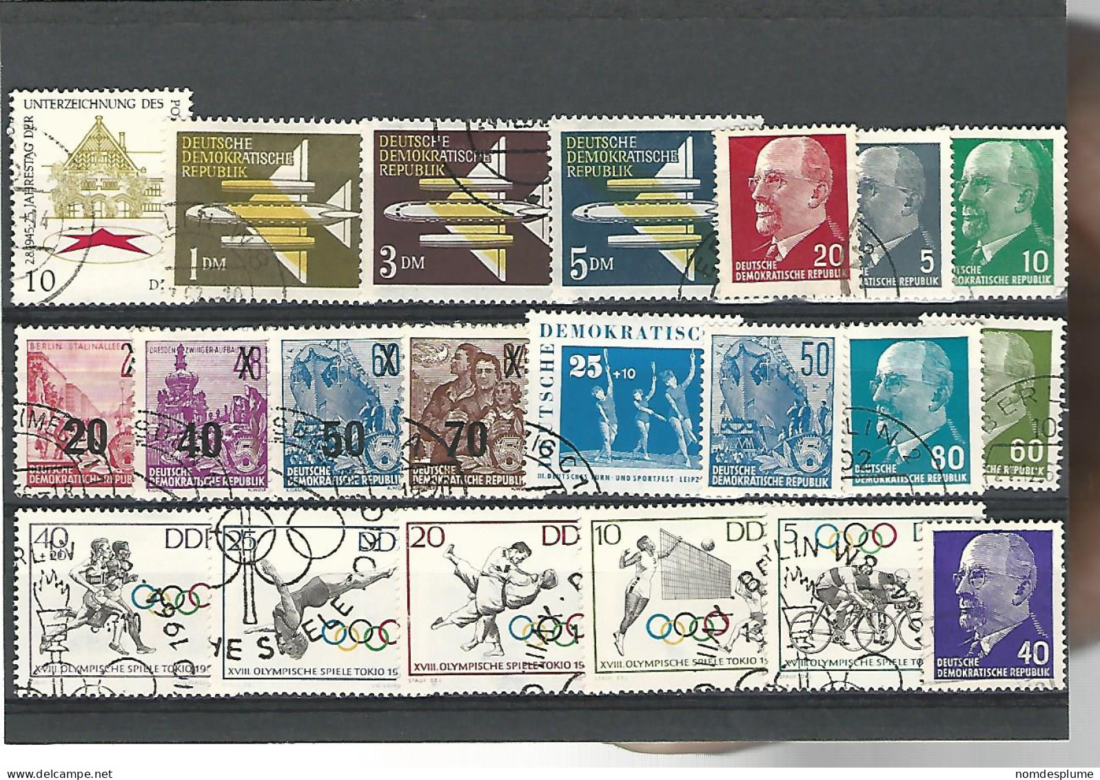 54432 ) Collection Germany Overprint - Sammlungen