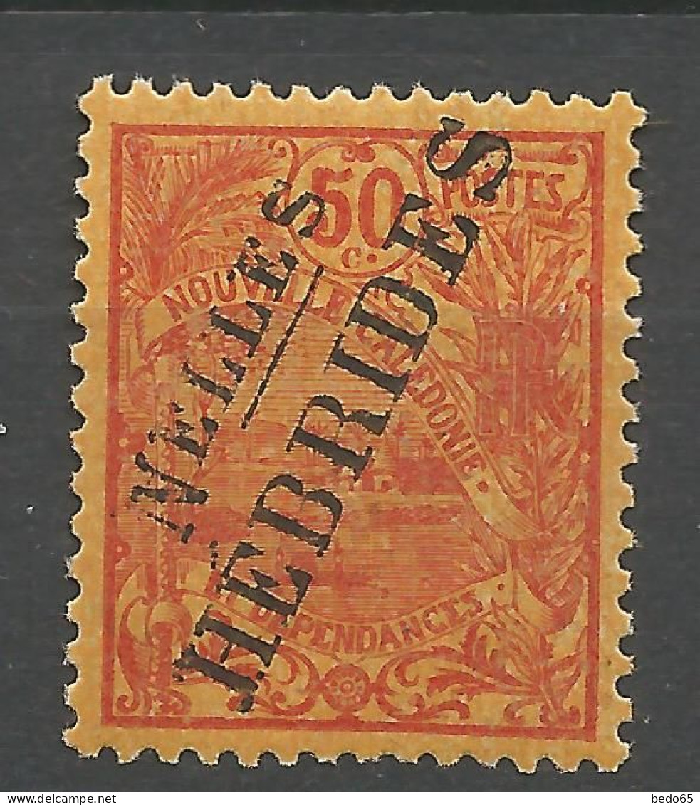 NOUVELLE HEBRIDE N° 4A Non Emis NEUF** LUXE SANS CHARNIERE  / Hingeless /MNH/ Signé CALVES - Unused Stamps