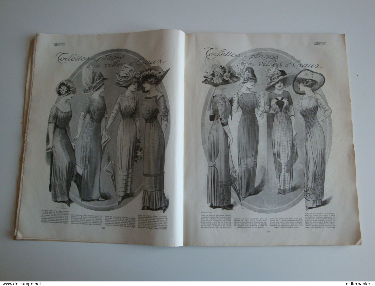 Mode, Fémina,No 226,juin 1910,numéro Du Grand-Prix,les Toilettes De Plages Et Des Villes D'eaux,les Courses. - Fashion