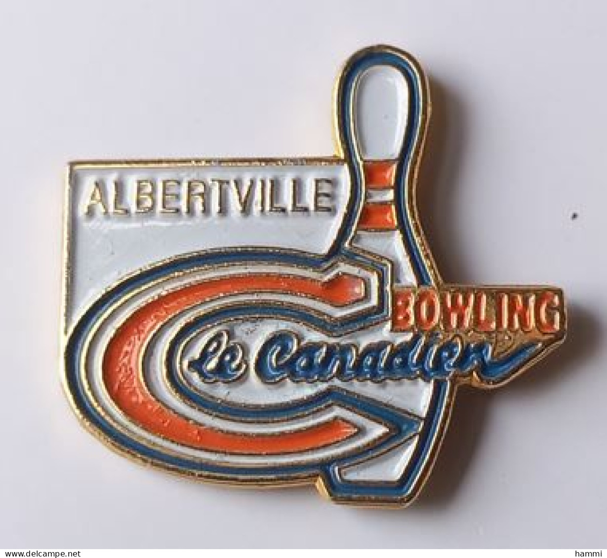 T46 Pin's Bowling Le Canadien Albertville Savoie Achat Immédiat - Bowling