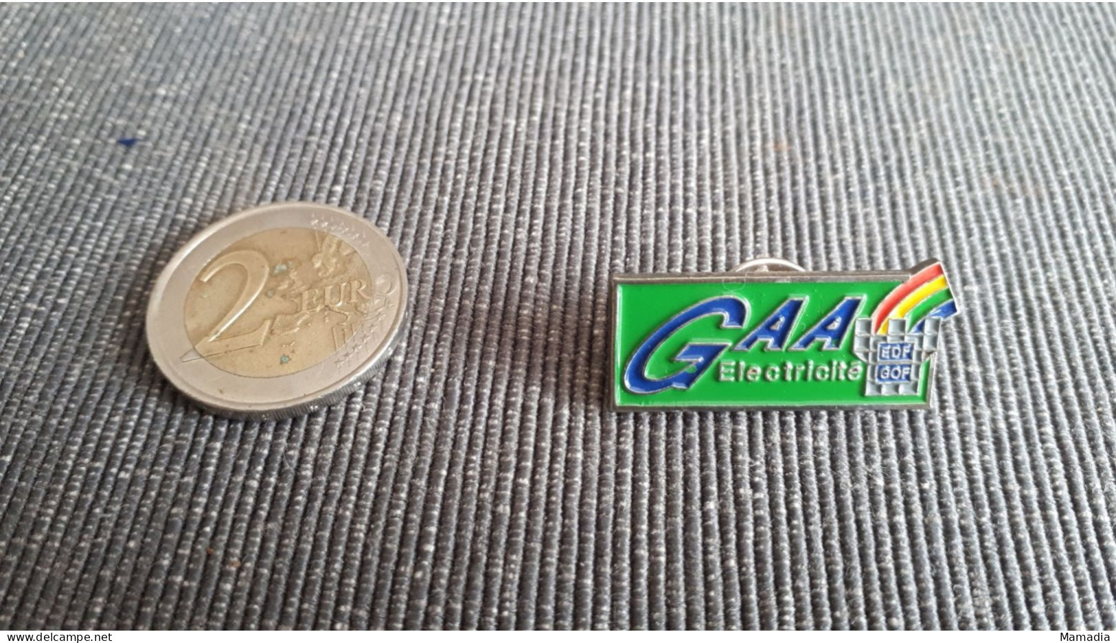 PIN'S PINS EDF GDF REGIE GAA ELECTRICITE REGION CENTRE LOIRE TOURS - EDF GDF