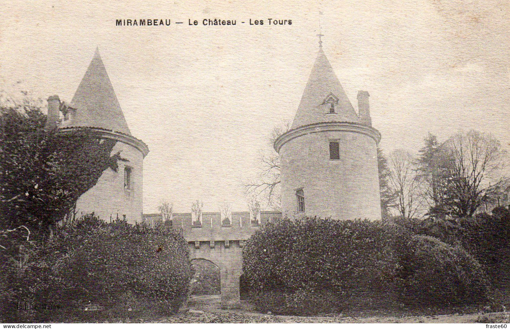 Mirambeau - Le Château - Les Tours - Mirambeau