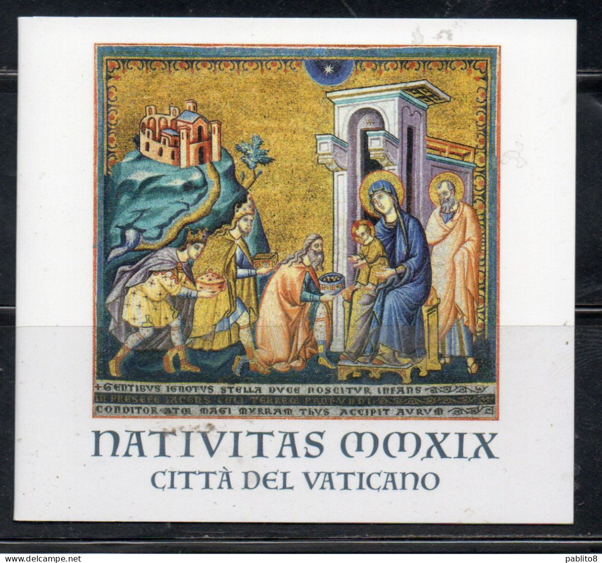 CITTÀ DEL VATICANO VATIKAN VATICAN 2019 NATALE LIBRETTO CHRISTMAS BOOKLET NOEL CARNET SERIE COMPLETA COMPLETE SET MNH - Postzegelboekjes