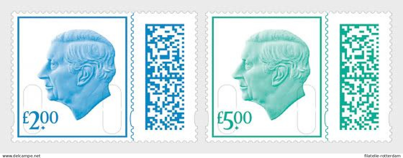 Great Britain / Groot-Brittannië - Postfris / MNH - Complete Set King Charles 2023 - Ohne Zuordnung