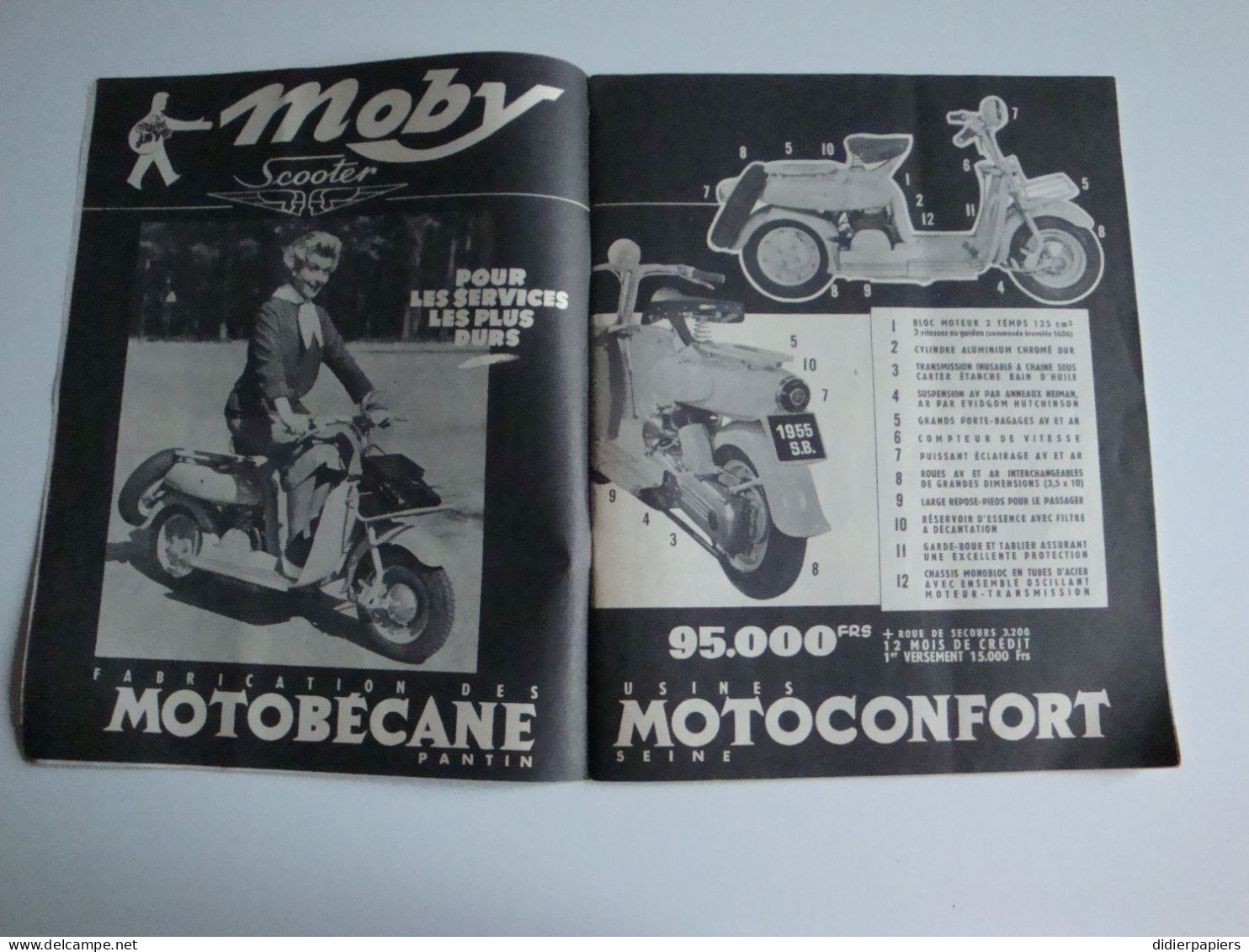 Revue Motocycles Et Scooters,1954,salon De Paris,John Surtees,Collot Champion De France - Moto