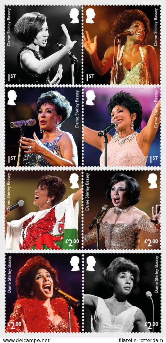 Great Britain / Groot-Brittannië - Postfris / MNH - Complete Set Shirley Bassey 2023 - Unclassified