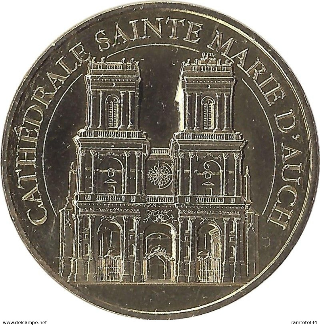 2023 MDP334 - AUCH - Cathédrale Sainte Marie D'Auch / MONNAIE DE PARIS - 2023
