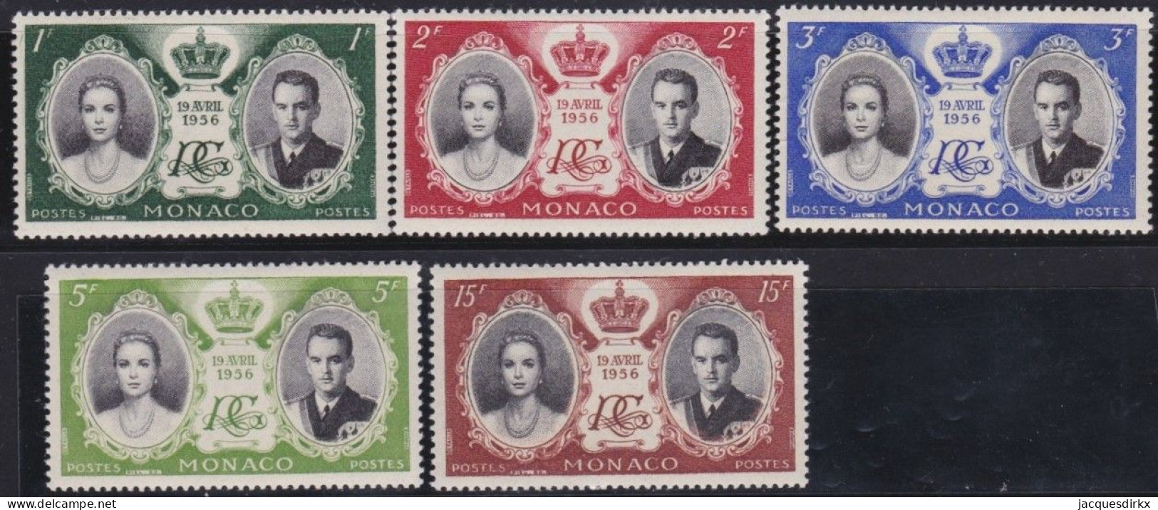 Monaco     .  Y&T   .    473/477   .  **  .    Neuf Avec Gomme Et SANS Charnière - Unused Stamps