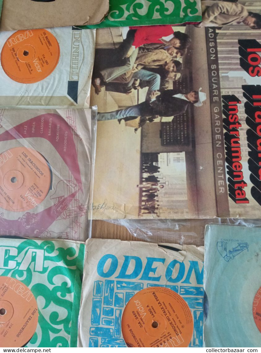 Los Iracundos Lot Os 23 Singles & 1 LP Vintage Pop 1960ies Great Lot ! - Other - Spanish Music