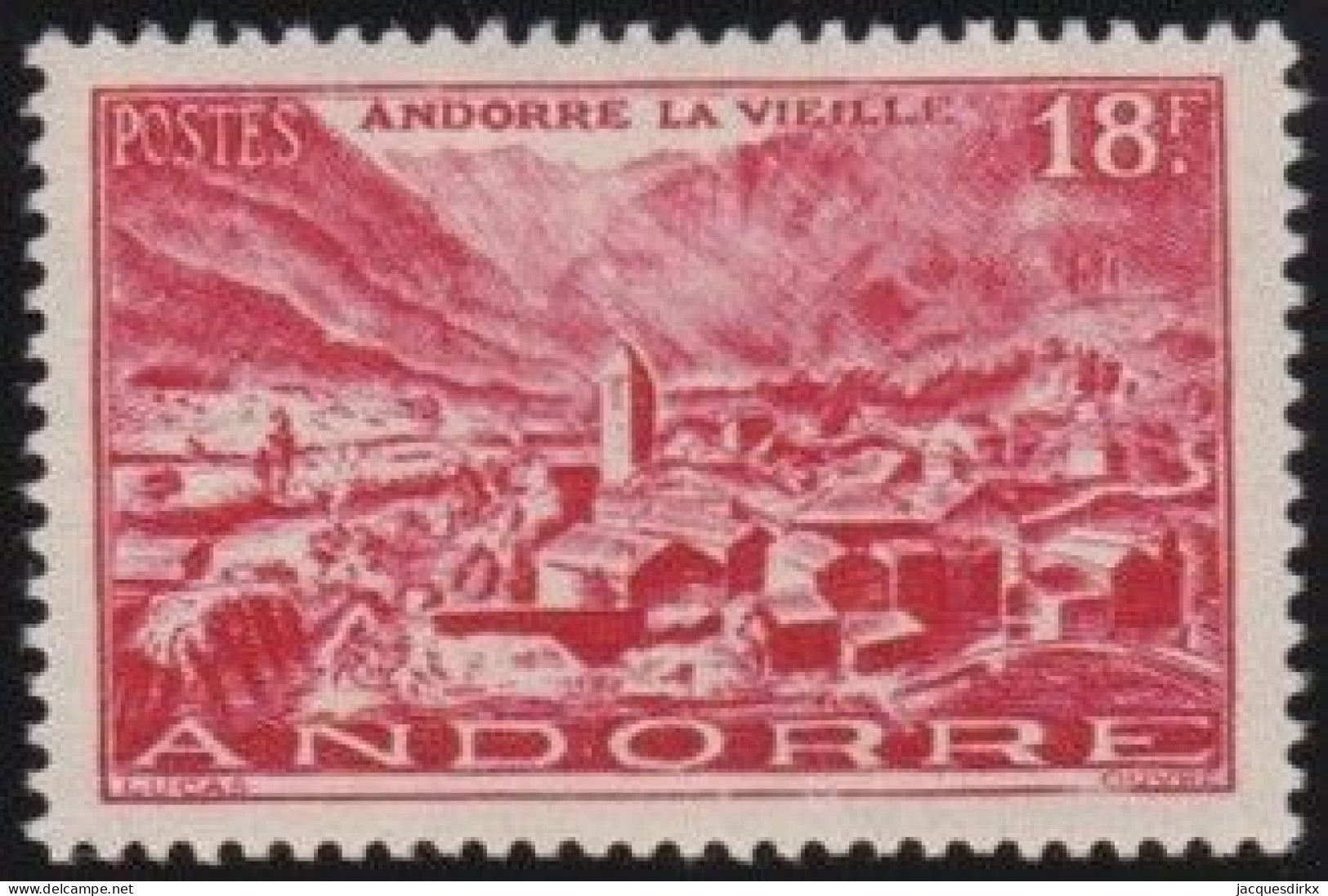 Andorre     .  Y&T   .    134    .  **  .    Neuf Avec Gomme Et SANS Charnière - Unused Stamps