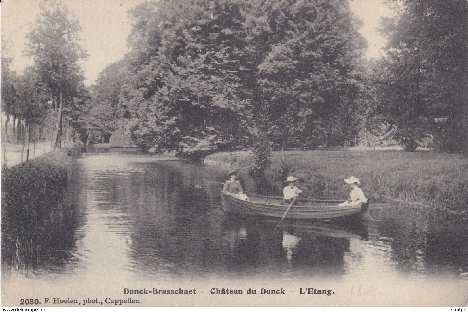 DONCK - BRASSCHAAT EKEREN 1917 L'ETANG DU CHATEAU DU DONCK - HOELEN KAPELLEN 2080 - Brasschaat