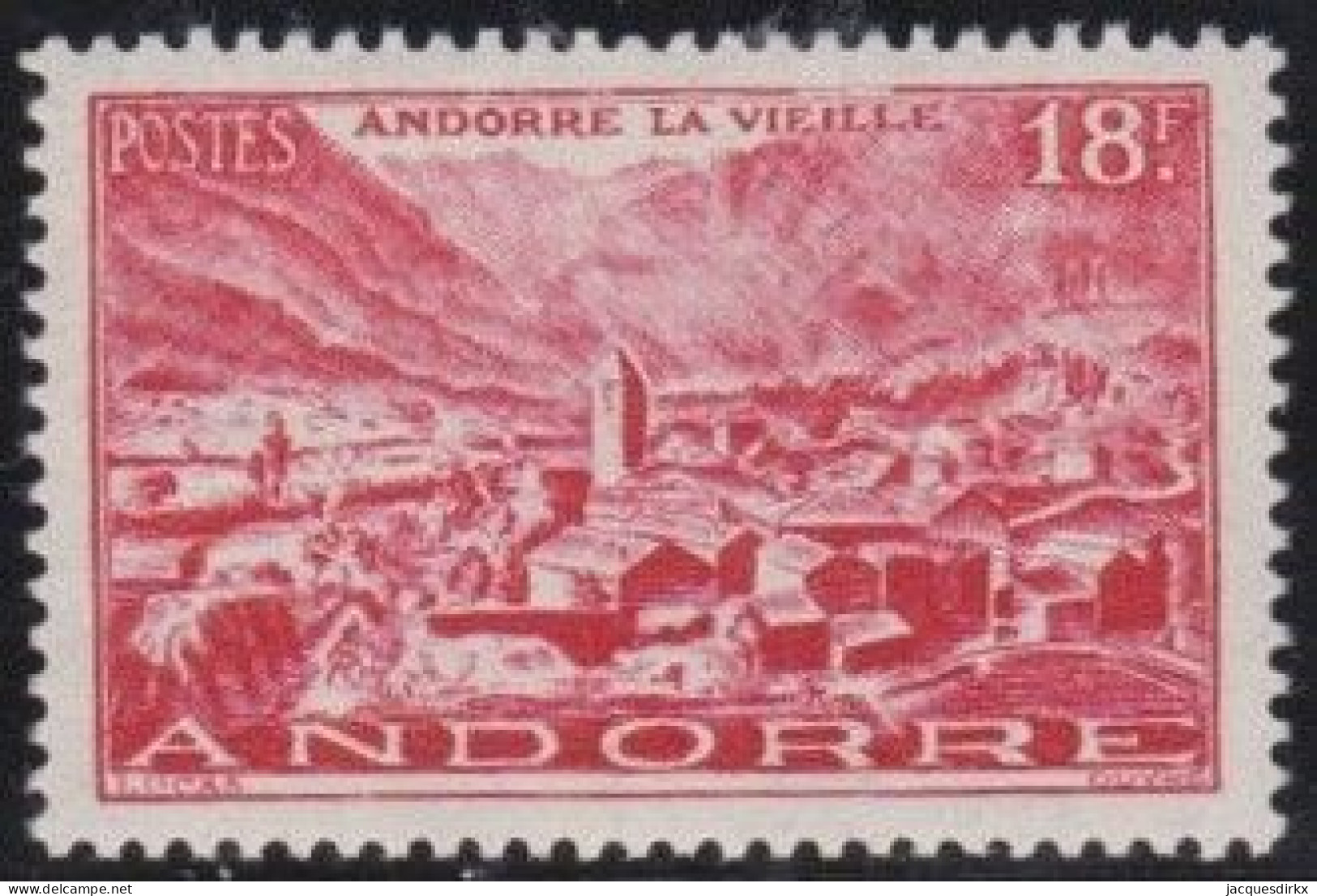 Andorre     .  Y&T   .    134    .  **  .    Neuf Avec Gomme Et SANS Charnière - Nuevos