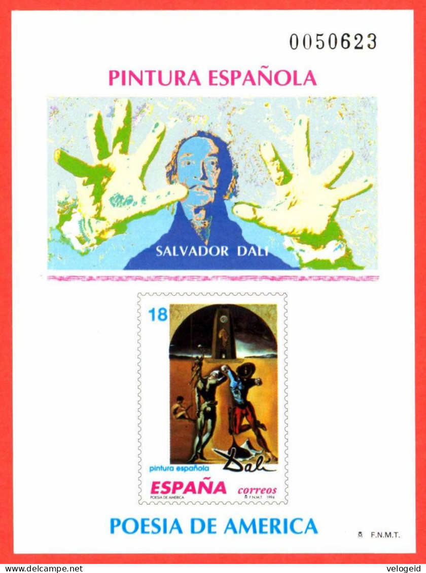 España. Spain. 1994. PO. Salvador Dali - Blocs & Hojas