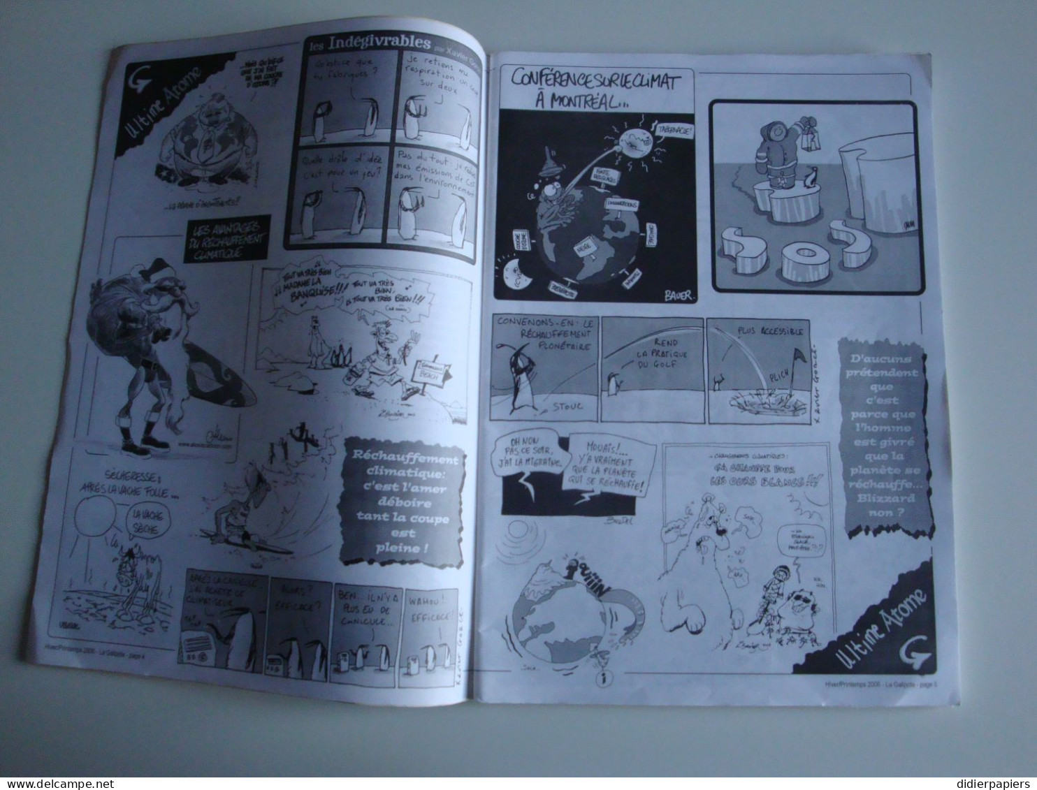 La Galipote,journal Satirique Auvergnat, Engagé Et Critique,caricatures Et Dessins Dans Le Goût De Charlie-Hebdo,2006 - Humour