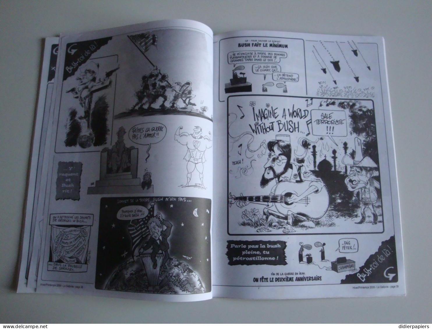 La Galipote,journal Satirique Auvergnat, Engagé Et Critique,caricatures Et Dessins Dans Le Goût De Charlie-Hebdo,2006 - Humor