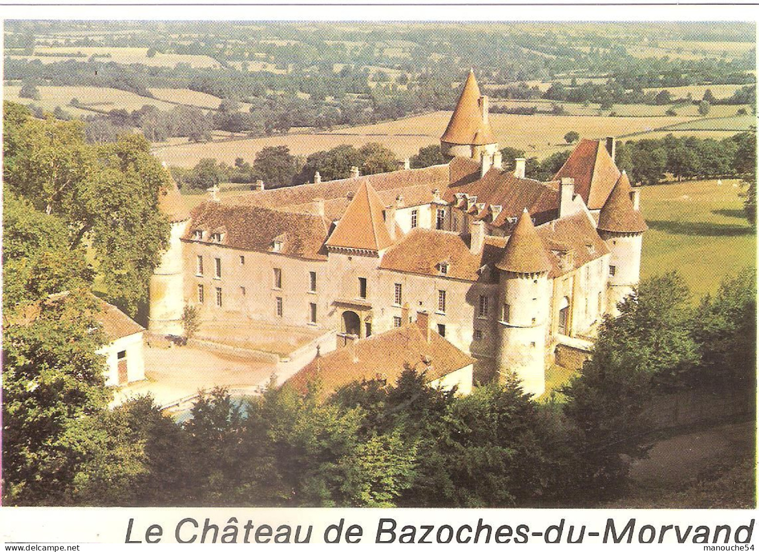 CPSM DE BAZOCHES DU MORVAND - Bazoches