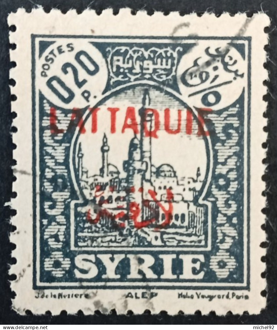 Lattaquié 1931-33 - YT N°2 - Oblitéré - Used Stamps