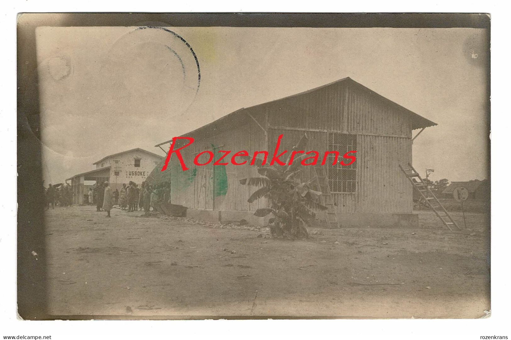 RARE Old Photo Photocard 1917 USSOKE Tabore Deutsch Ost Afrika Tanzania Tanganyika Tansania B.P.O.V.P.K. - Tansania