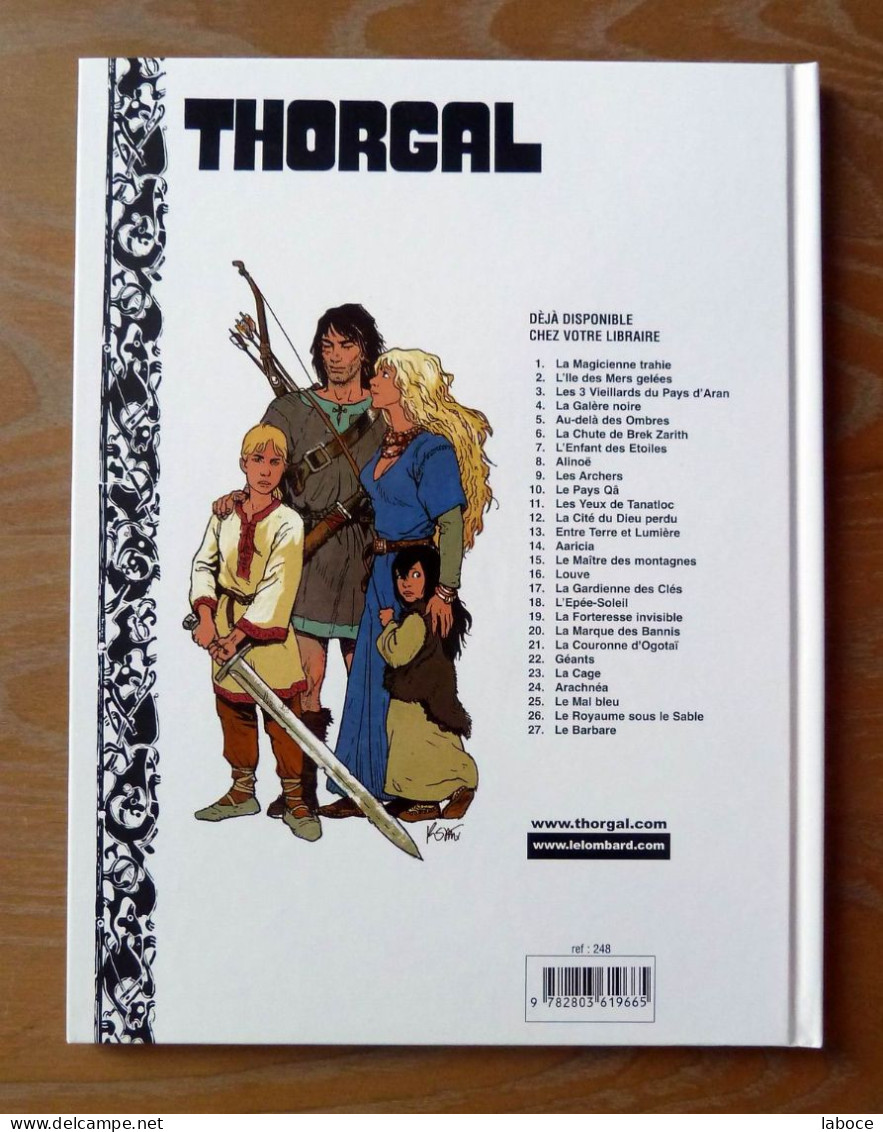 VAN HAMME & ROSINSKI / THORGAL Tome 10 Avec Pages Supplémentaires - Thorgal