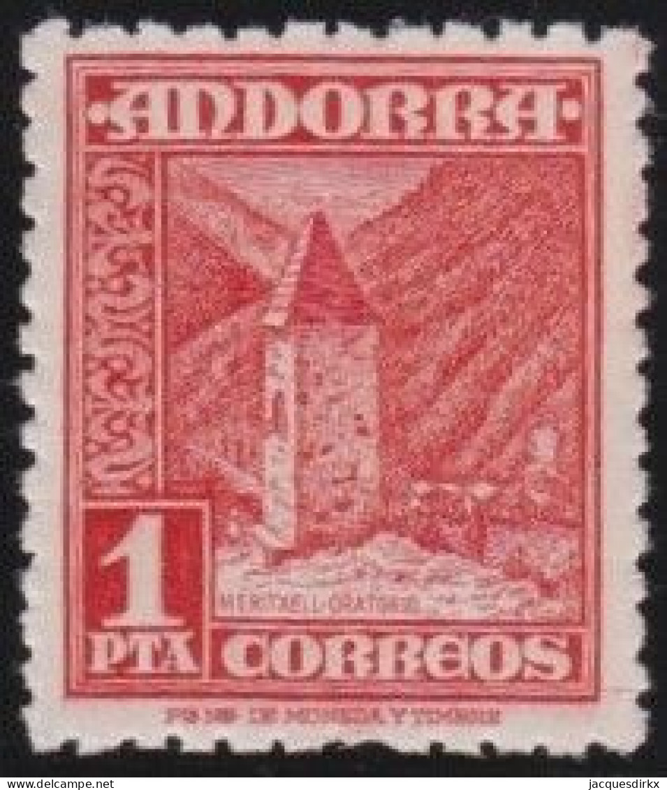 Andorre     .  Y&T   .    49     .  **   .    Neuf Avec Gomme Et SANS Charnière - Unused Stamps